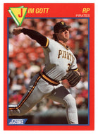 Jim Gott - Pittsburgh Pirates (MLB Baseball Card) 1989 Score Hottest 100 Stars # 98 Mint