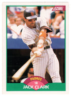 Jack Clark - San Diego Padres (MLB Baseball Card) 1989 Score Rookie & Traded # 3 Mint