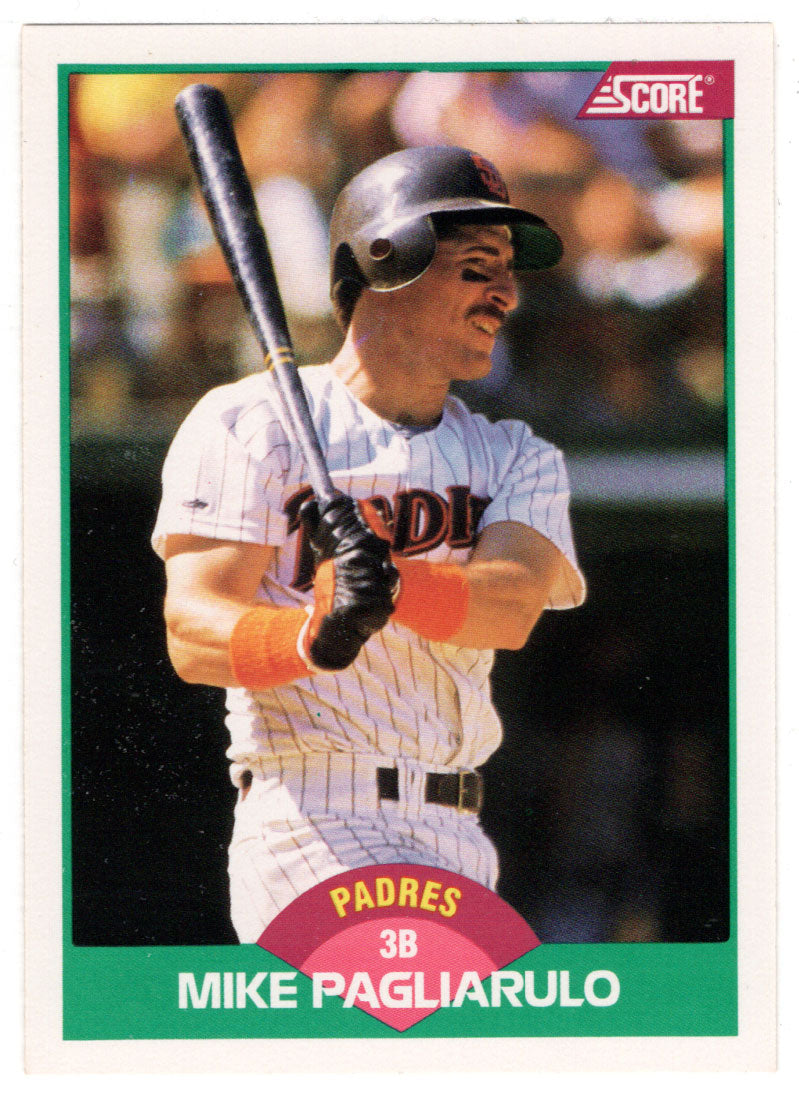 Mike Pagliarulo - San Diego Padres (MLB Baseball Card) 1989 Score Rookie & Traded # 11 Mint