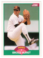 Bruce Hurst - San Diego Padres (MLB Baseball Card) 1989 Score Rookie & Traded # 18 Mint