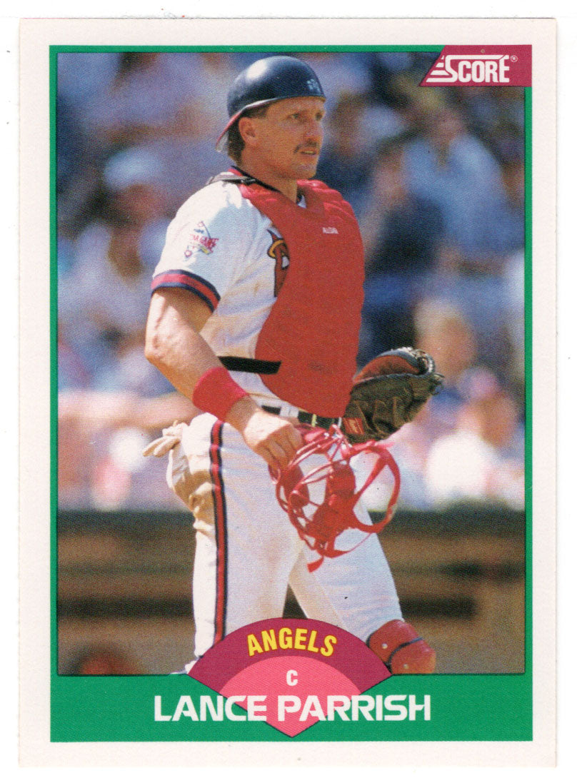 Lance Parrish - California Angels (MLB Baseball Card) 1989 Score Rookie & Traded # 36 Mint