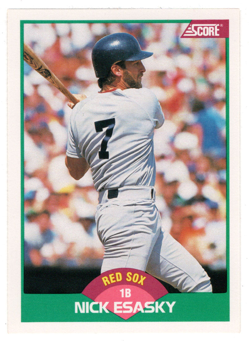 Nick Esasky - Boston Red Sox (MLB Baseball Card) 1989 Score Rookie & Traded # 37 Mint