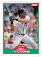 Tracy Jones - Detroit Tigers (MLB Baseball Card) 1989 Score Rookie & Traded # 43 Mint