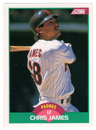 Chris James - San Diego Padres (MLB Baseball Card) 1989 Score Rookie & Traded # 46 Mint
