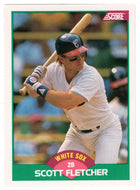Scott Fletcher - Chicago White Sox (MLB Baseball Card) 1989 Score Rookie & Traded # 47 Mint