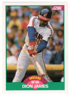 Dion James - Cleveland Indians (MLB Baseball Card) 1989 Score Rookie & Traded # 51 Mint