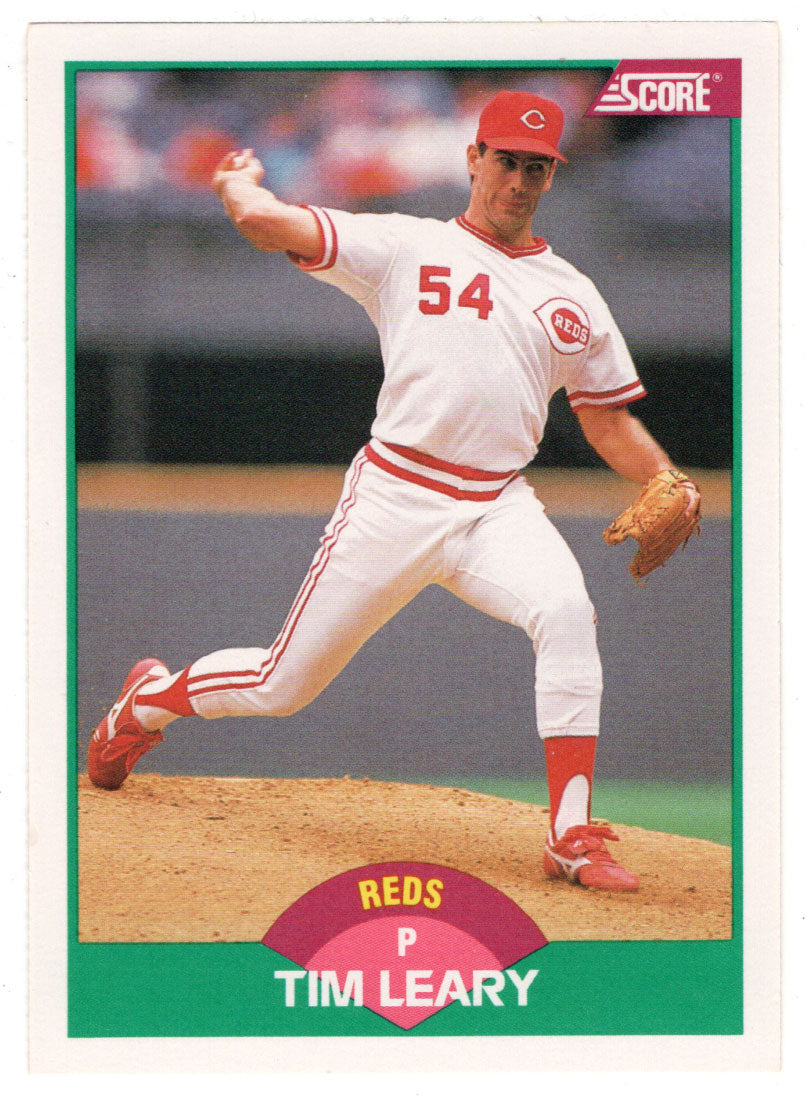 Tim Leary - Cincinnati Reds (MLB Baseball Card) 1989 Score Rookie & Traded # 52 Mint