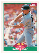 Danny Heep - Boston Red Sox (MLB Baseball Card) 1989 Score Rookie & Traded # 57 Mint