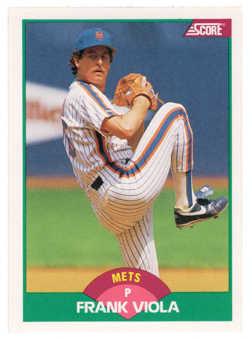 Frank Viola - New York Mets (MLB Baseball Card) 1989 Score Rookie & Traded # 67 Mint