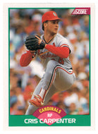 Cris Carpenter - St. Louis Cardinals (MLB Baseball Card) 1989 Score Rookie & Traded # 81 Mint