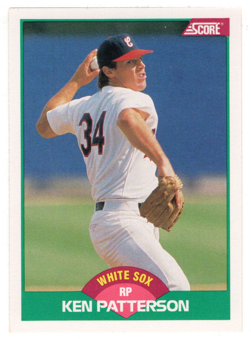 Ken Patterson - Chicago White Sox (MLB Baseball Card) 1989 Score Rookie & Traded # 97 Mint
