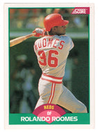 Rolando Roomes - Cincinnati Reds (MLB Baseball Card) 1989 Score Rookie & Traded # 109 Mint