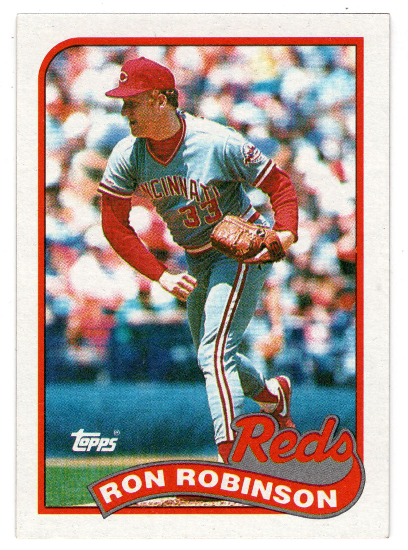 Ron Robinson - Cincinnati Reds (MLB Baseball Card) 1989 Topps # 16 Mint