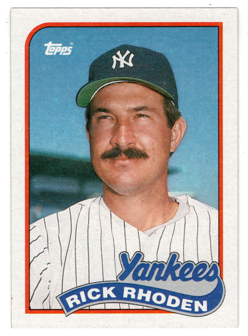 Rick Rhoden - New York Yankees (MLB Baseball Card) 1989 Topps # 18 Mint