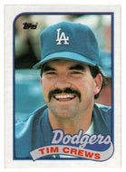 Tim Crews - Los Angeles Dodgers (MLB Baseball Card) 1989 Topps # 22 Mint