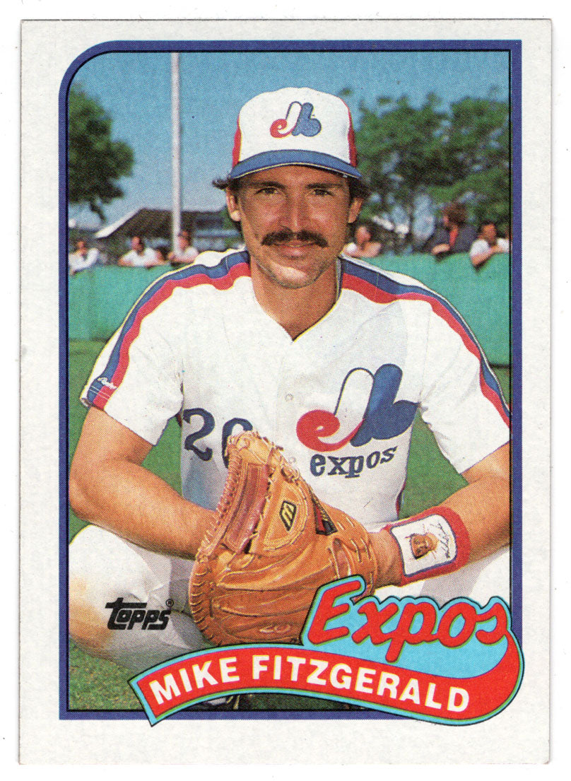 Mike Fitzgerald - Montreal Expos (MLB Baseball Card) 1989 Topps # 23 Mint
