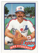 Mike Fitzgerald - Montreal Expos (MLB Baseball Card) 1989 Topps # 23 Mint