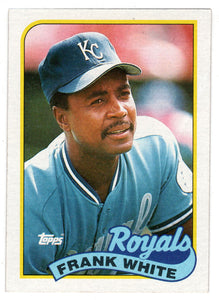 Frank White - Kansas City Royals (MLB Baseball Card) 1989 Topps # 25 Mint