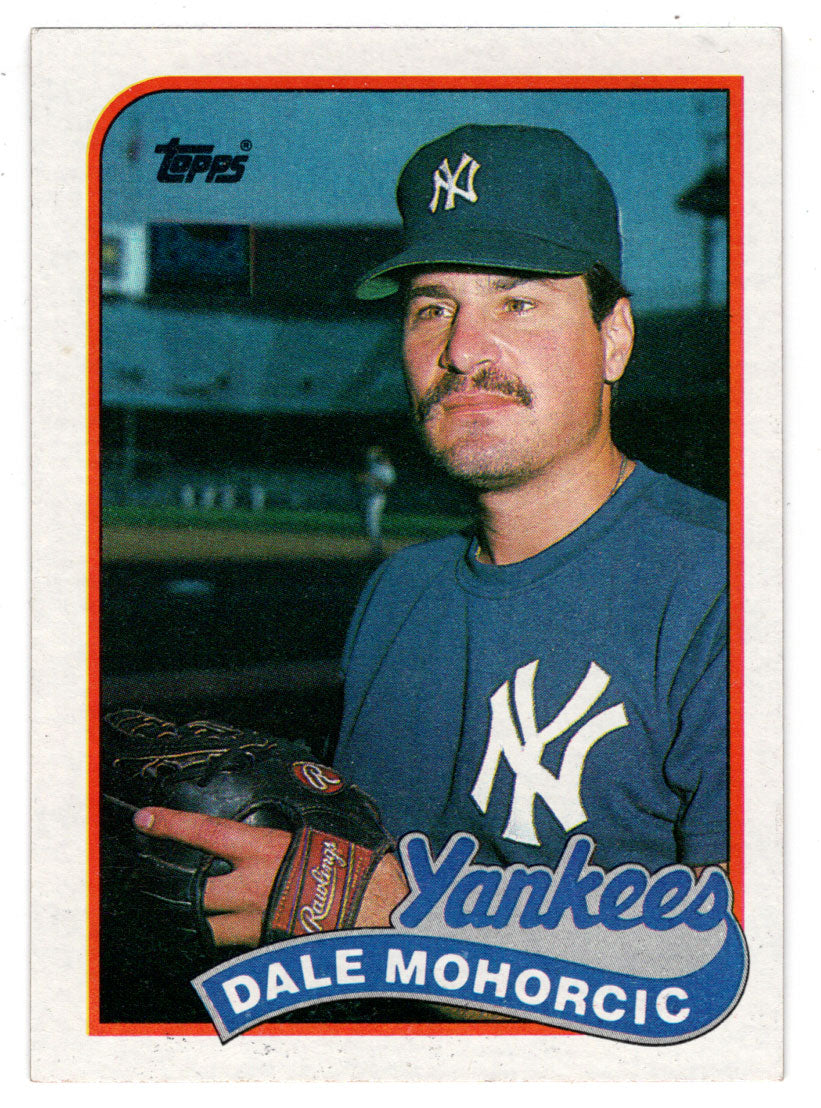 Dale Mohorcic - New York Yankees (MLB Baseball Card) 1989 Topps # 26 Mint