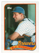 B.J. Surhoff - Milwaukee Brewers (MLB Baseball Card) 1989 Topps # 33 Mint