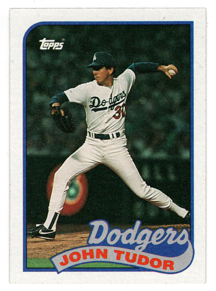 John Tudor - Los Angeles Dodgers (MLB Baseball Card) 1989 Topps # 35 Mint