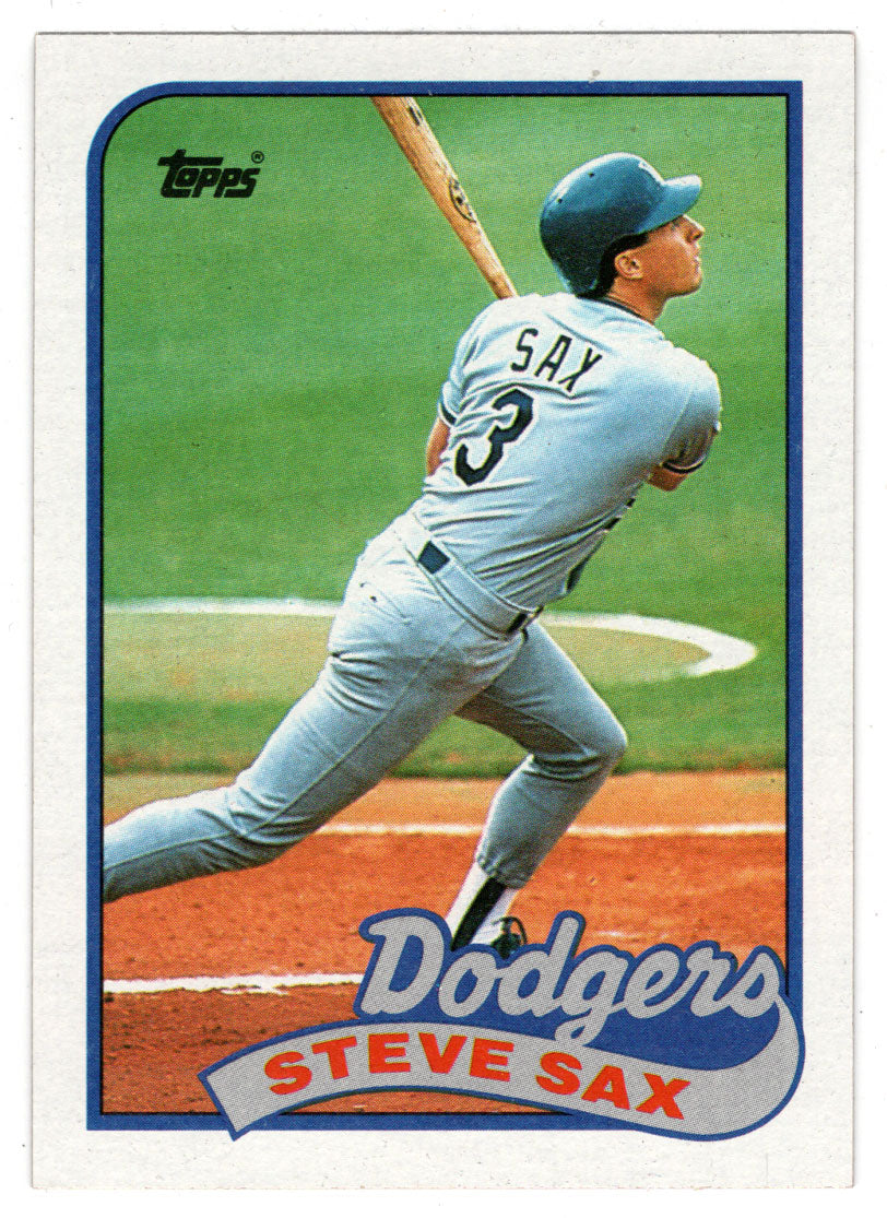 Steve Sax - Los Angeles Dodgers (MLB Baseball Card) 1989 Topps # 40 Mint