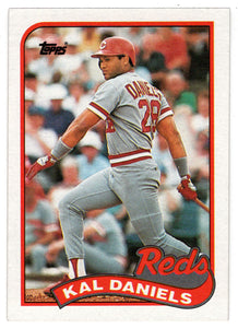 Kal Daniels - Cincinnati Reds (MLB Baseball Card) 1989 Topps # 45 Mint