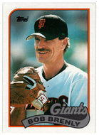 Bob Brenly - San Francisco Giants (MLB Baseball Card) 1989 Topps # 52 Mint