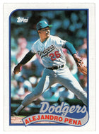 Alejandro Pena - Los Angeles Dodgers (MLB Baseball Card) 1989 Topps # 57 Mint