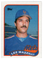 Lee Mazzilli - New York Mets (MLB Baseball Card) 1989 Topps # 58 Mint