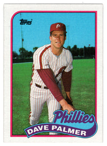 Dave Palmer - Philadelphia Phillies (MLB Baseball Card) 1989 Topps # 67 Mint