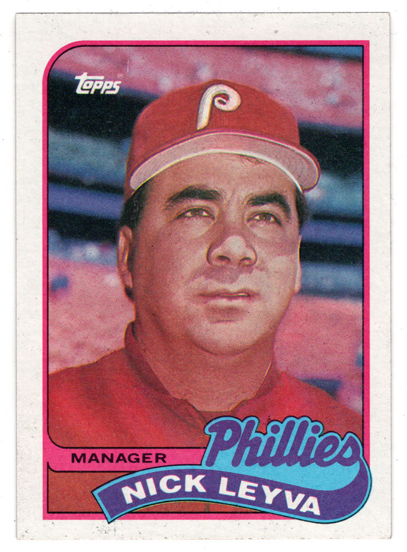 Nick Leyv - Philadelphia Phillies (MLB Baseball Card) 1989 Topps # 74 Mint