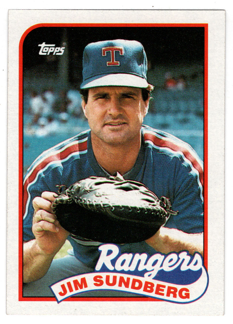 Jim Sundberg - Texas Rangers (MLB Baseball Card) 1989 Topps # 78 Mint