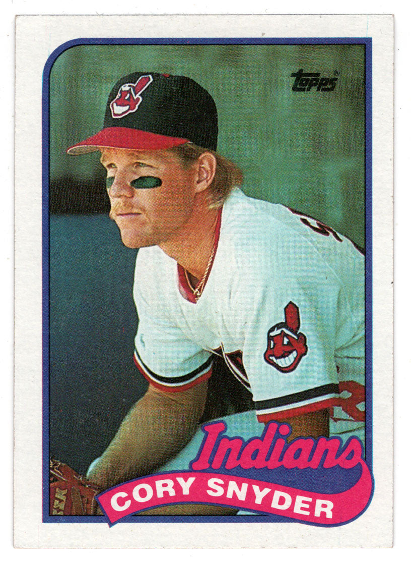 Cory Snyder - Cleveland Indians (MLB Baseball Card) 1989 Topps # 80 Mint