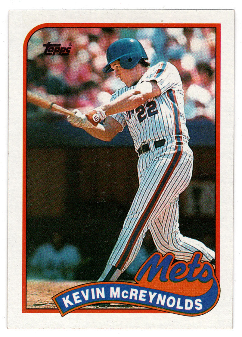 Kevin McReynolds - New York Mets (MLB Baseball Card) 1989 Topps # 85 Mint