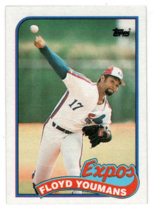 Floyd Youmans - Montreal Expos (MLB Baseball Card) 1989 Topps # 91 Mint