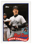Rick Cerone - Boston Red Sox (MLB Baseball Card) 1989 Topps # 96 Mint