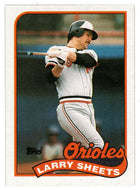 Larry Sheets - Baltimore Orioles (MLB Baseball Card) 1989 Topps # 98 Mint