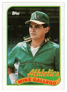 Mike Gallego - Oakland Athletics (MLB Baseball Card) 1989 Topps # 102 Mint