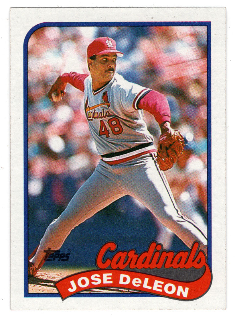 Jose DeLeon - St. Louis Cardinals (MLB Baseball Card) 1989 Topps # 107 Mint