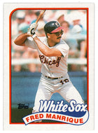 Fred Manrique - Chicago White Sox (MLB Baseball Card) 1989 Topps # 108 Mint