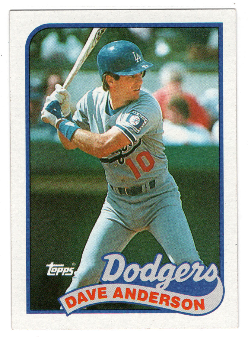 Dave Anderson - Los Angeles Dodgers (MLB Baseball Card) 1989 Topps # 117 Mint