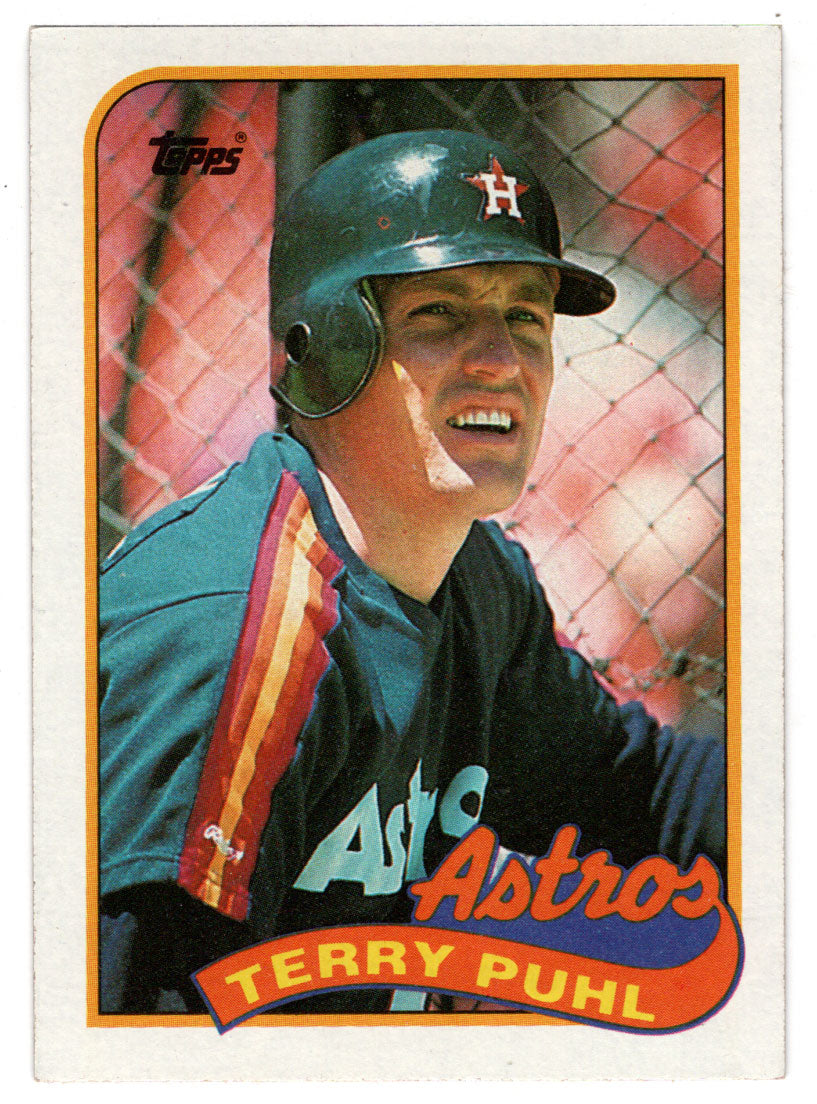 Terry Puhl - Houston Astros (MLB Baseball Card) 1989 Topps # 119 Mint