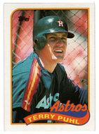 Terry Puhl - Houston Astros (MLB Baseball Card) 1989 Topps # 119 Mint