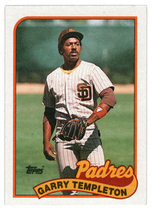 Garry Templeton - San Diego Padres (MLB Baseball Card) 1989 Topps # 121 Mint