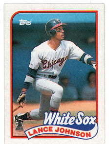 Lance Johnson - Chicago White Sox (MLB Baseball Card) 1989 Topps # 122 Mint