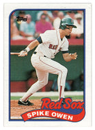 Spike Owen - Boston Red Sox (MLB Baseball Card) 1989 Topps # 123 Mint