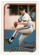 Mike Krukow - San Francisco Giants (MLB Baseball Card) 1989 Topps # 125 Mint