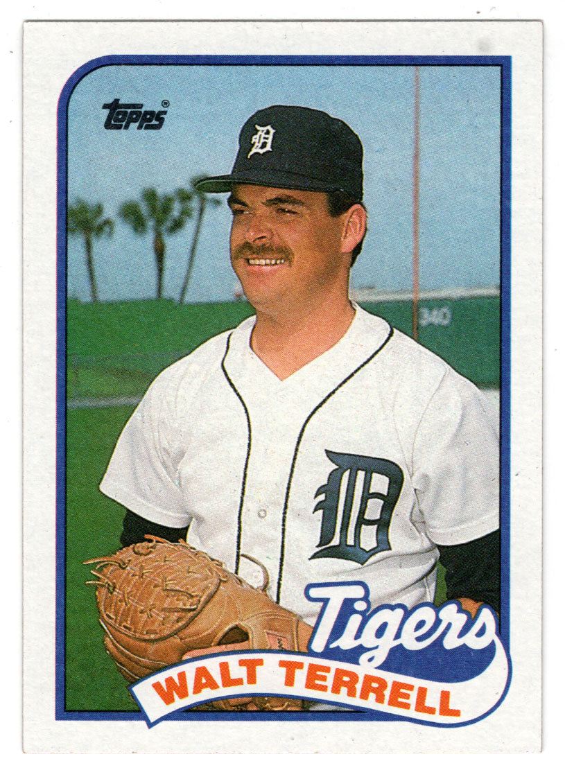Walt Terrell - Detroit Tigers (MLB Baseball Card) 1989 Topps # 127 Mint