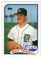 Walt Terrell - Detroit Tigers (MLB Baseball Card) 1989 Topps # 127 Mint